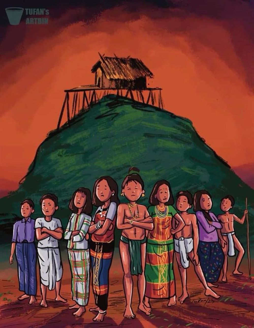 Network Propaganda about Chittagong Hill Tracts